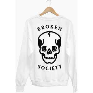 Broken Society Skull Sweatshirt (Unisex)