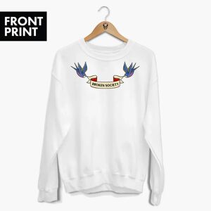 Broken Society Swallows Sweatshirt (Unisex)