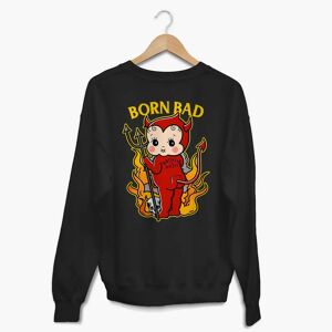 Broken Society Born Bad Devil Sweatshirt (Unisex)