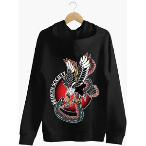 Broken Society Eagle Vs Snake Hoodie (Unisex)