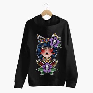 Broken Society Flower Girl Hoodie (Unisex)