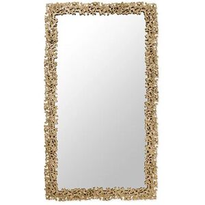 Maison Valentina Cay Rectangular Mirror    Brass