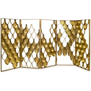 Maison Valentina Koi  Screen Brass