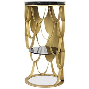 Maison Valentina Koi  Display Cabinet Marble and Brass