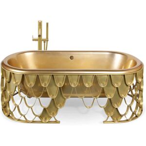 Maison Valentina Koi  Bathtub Brass and Cast Iron