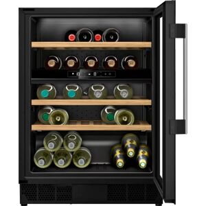 Neff N70 KU9213HG0G Built under  Integrated Wine Cooler Stainless Steel 60cm wide Glass door with stainless steel bar handle