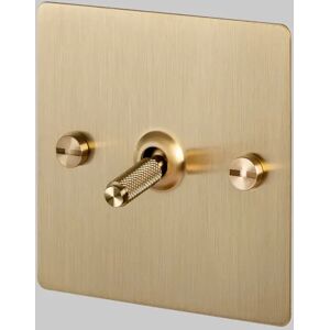 Buster + Punch UK-TO-CO-INT-BR-A 1G Toggle Intermediate  Switch Brass