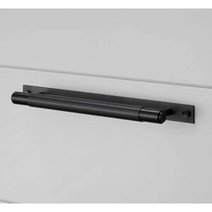 Buster + Punch UK-PB-HP-160-BL-A Pull Bar Plate Cross Small  KItchen Handle  Black