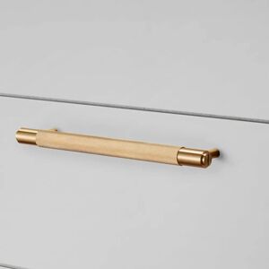 Buster + Punch UK-PB-H-160-BR-A Pull Bar Cross Small  KItchen Handle  Brass