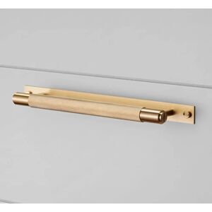 Buster + Punch UK-PB-HP-160-BR-A Pull Bar Plate Cross Small  KItchen Handle  Brass