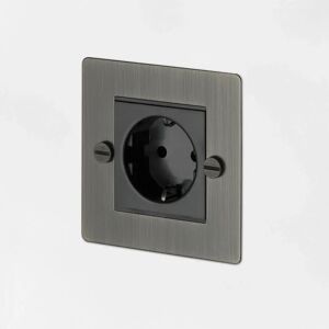 Buster + Punch CSC-091983 1G Schuko  Socket Smoked Bronze