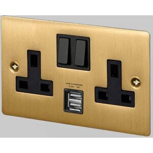 Buster + Punch GSC-05760 2G UK With USB 3.1A  Socket Brass