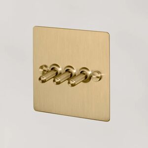 Buster + Punch UK-TO-CO-3G-BR-A 3G Toggle   Switch Brass