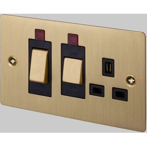 Buster + Punch GTG-05049 Cooker Control Unit Black  Switch Brass