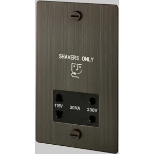 Buster + Punch GSC-09171 Shaver Socket   Socket Smoked Bronze