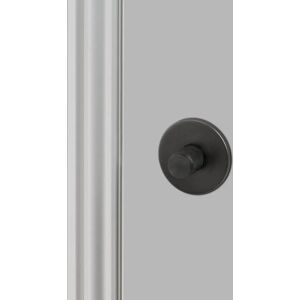 Buster + Punch SW-TT-27-SM-A Thumbturn Lock Cross 27  Internal Door Latch Smoked Bronze