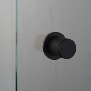 Buster + Punch RDK-481056 Fixed Knob Single Sided  Internal Door Handle Welders Black