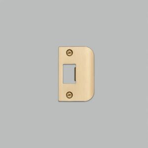 Buster + Punch UDS-051794 Strike Plate D-shape   Door Stop Brass