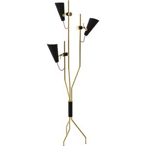 DelightFULL Evans Ceiling Light Gold Plated, Black Matte and Gold Powder Paint