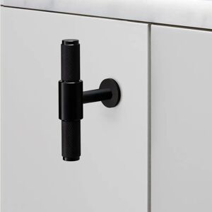 Buster + Punch UK-TB-H-BL-C T-Bar Cross  KItchen Handle  Black