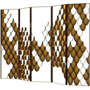 Brabbu Koi II Screen Brass