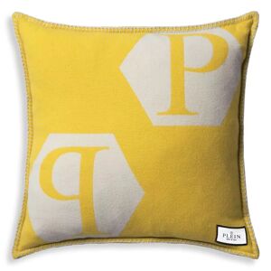 Philipp Plein Cushion Cashmere PP Cushion Cushion woven 89% wool, 10% cashmere, 1% silk   Removable cover