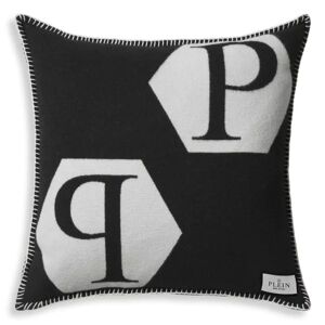 Philipp Plein Cushion Cashmere PP Cushion Cushion woven 89% wool, 10% cashmere, 1% silk   Removable cover
