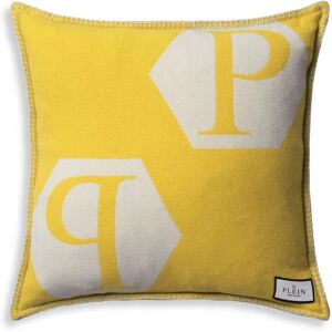 Philipp Plein Cushion Cashmere PP Cushion Cushion woven 89% wool, 10% cashmere, 1% silk   Removable cover