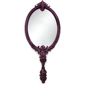 Maison Valentina Marie Atoinette Mirror   Purple Gold Mahogony