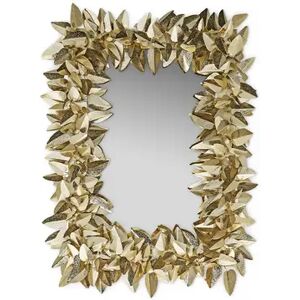 Luxxu McQueen Rectangular Mirror Brass