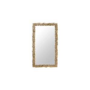 Maison Valentina Cay Rectangular Mirror    Brass