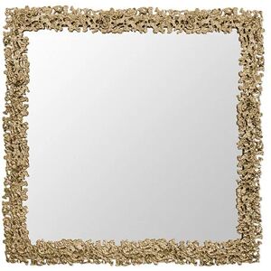 Maison Valentina Cay Square Mirror    Brass