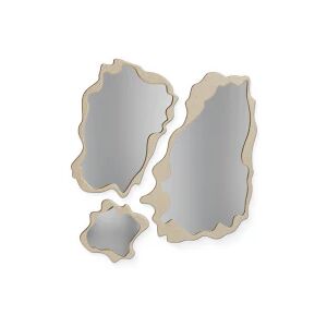 Covet House Covet Slater  Wall Mirror Metal Champagne