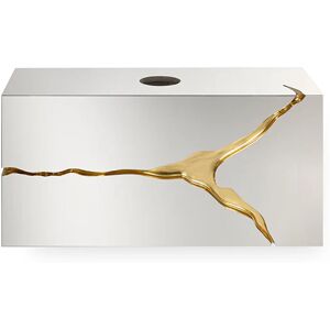 Maison Valentina Lapiaz  Freestanding Wood, Steel and Brass