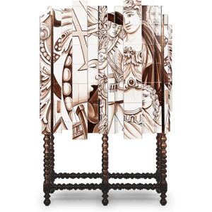 Boca do lobo D. Heritage Cabinet Hand Painted