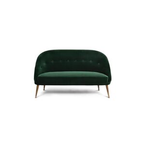 Brabbu Malay Two Seat  Sofa Green Velvet