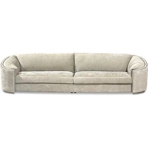 Brabbu Wales II Sofa White Velvet