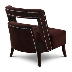 Brabbu Naj Bold Armchair Navy Velvet