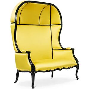 Brabbu Namib Two Seat Sofa Yellow Satin