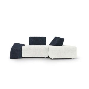 Covet House Covet Sarsen Modular Two Seat  Sofa Boucle