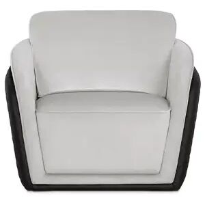 Luxxu Opera Single Armchair  Leather and Velvet