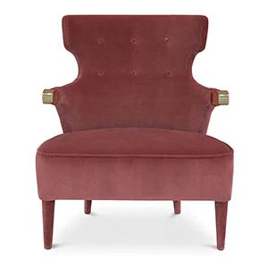 Brabbu Sika II Armchair Red Velvet