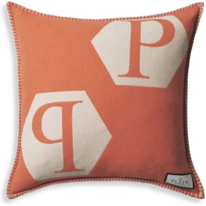 Philipp Plein Cushion Cashmere PP Cushion Cushion woven 89% wool, 10% cashmere, 1% silk   Removable cover