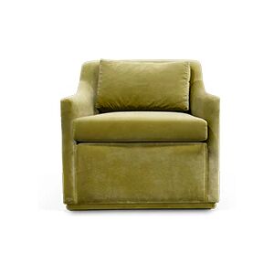 Brabbu Como Swivel Armchair Gold Velvet