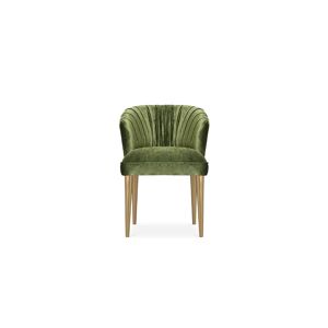Brabbu Nuka Dining Chair Green Velvet