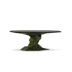 Brabbu Bonsai Dining Table Green Wood