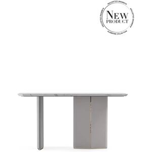 Luxxu Alegrone  Console Table  Brass, Leather and Marble