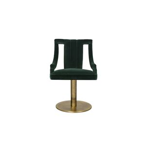 Brabbu Cayo II Dining Chair Green Velvet