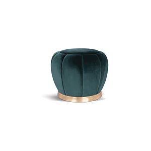 Brabbu Florence Bold Stool Green Velvet