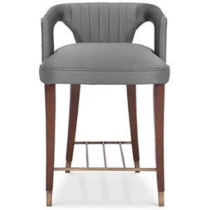 Brabbu Karoo Counter  Bar Stool Cotton Satin